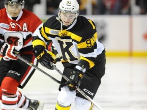 Sam Bennett of the Kingston Frontenacs. Photo by Aaron Bell/OHL Images 