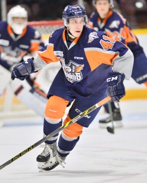 Will Bitten of the Flint Firebirds. Photo by Terry Wilson / OHL Images.