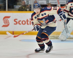 Rasmus Andersson of the Barrie Colts. Photo by Terry Wilson/OHL Images.
