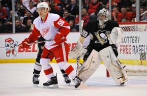 NHL: MAR 20 Penguins at Red Wings