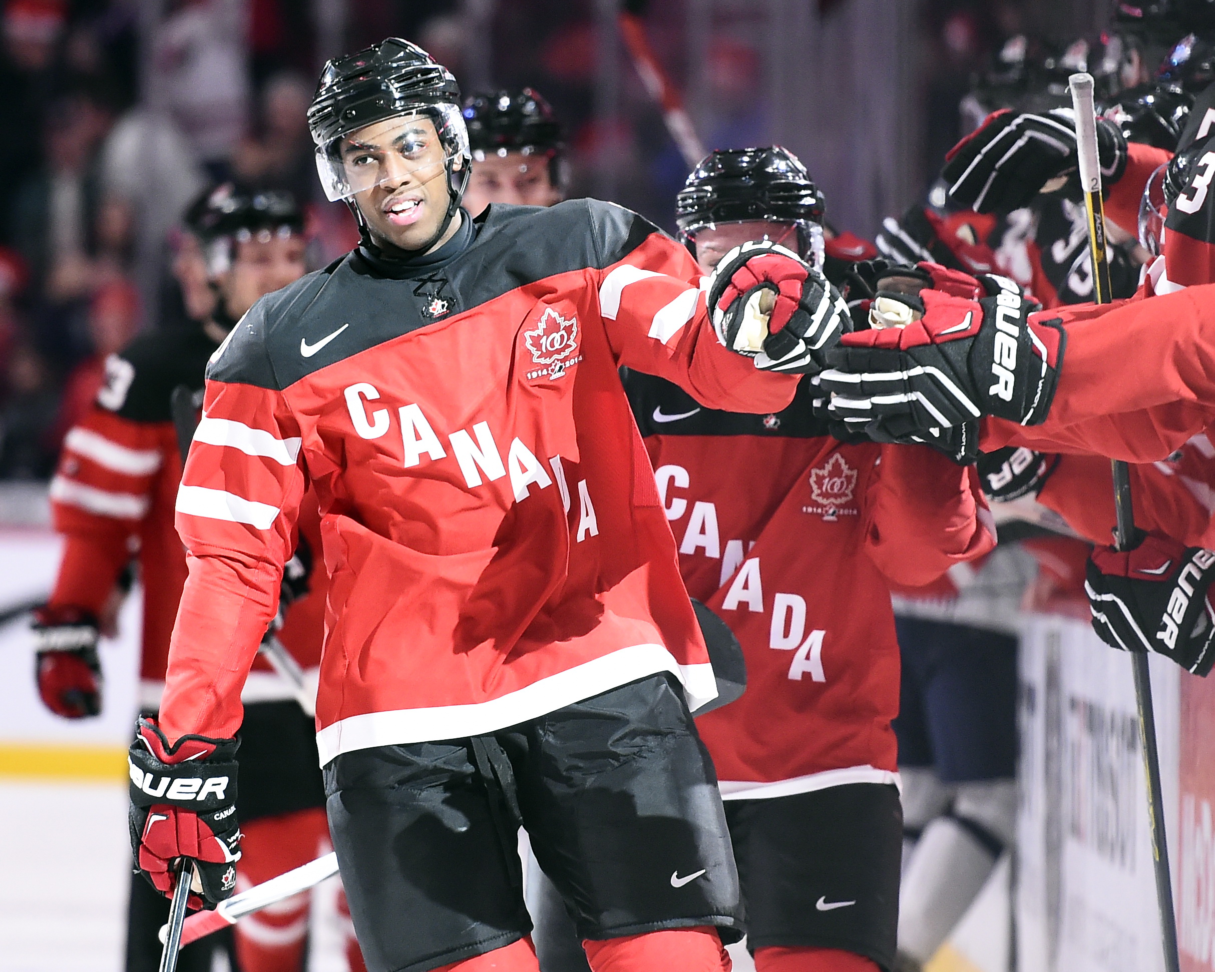 Oshawa Generals captain Anthony Cirelli helps Canada to big win