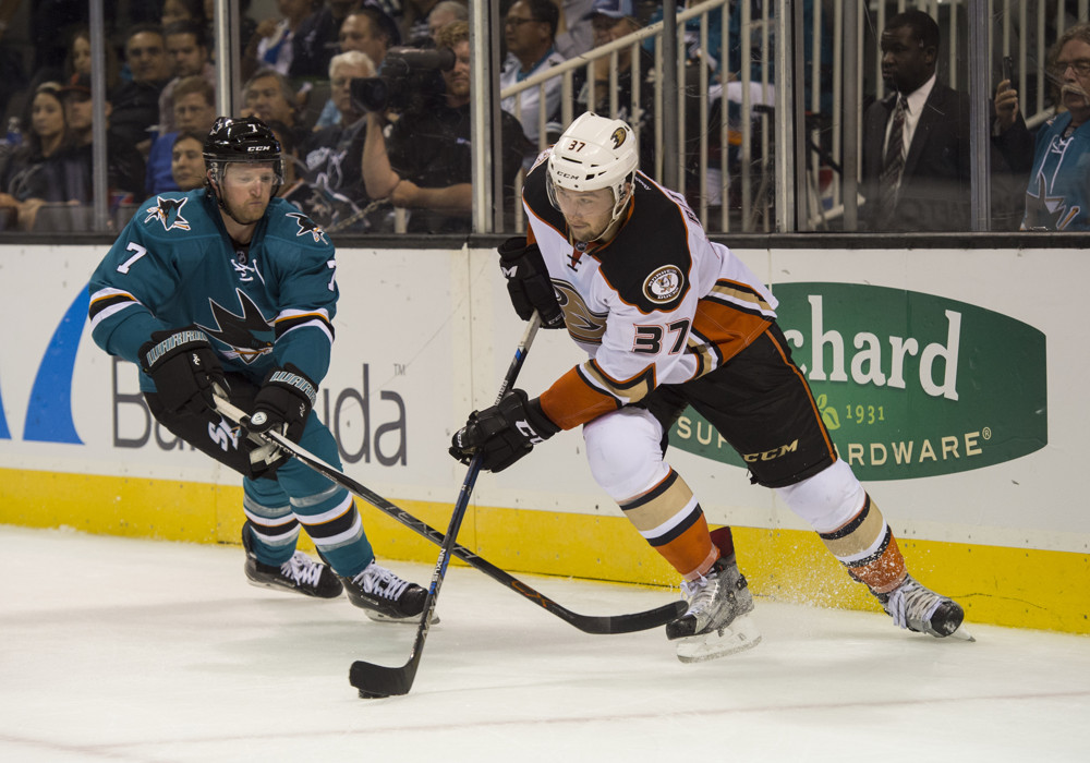 NHL: SEP 26 Preseason - Ducks at Sharks