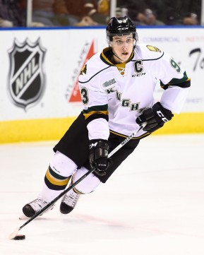 Mitchell Marner of the London Knights. Photo by Aaron Bell/OHL Images