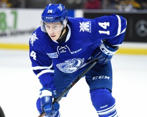 Nathan Bastian of the Mississauga Steelheads. Photo by Aaron Bell/OHL Images