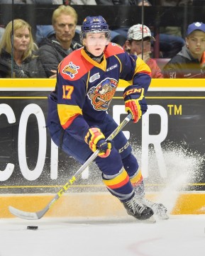 Taylor Raddysh of the Erie Otters. Photo by Terry Wilson / OHL Images.