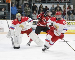 Exhibition Game 3-  Russia vs Team Canada West at the 2015 World Junior A Challenge