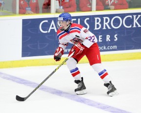 Game #1 - Czech Republic vs Canada West at the 2015 World Junior A Challenge