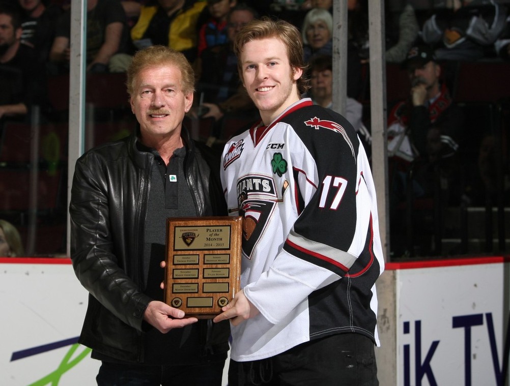 Tyler Benson player of the month
