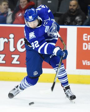 Alexander Nylander of the Mississauga Steelheads. Photo by Aaron Bell/OHL Images