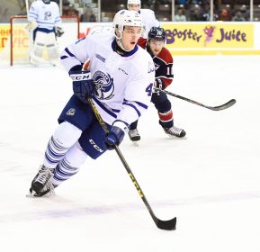 Sean Day of the Mississauga Steelheads. Photo by Aaron Bell/OHL Images