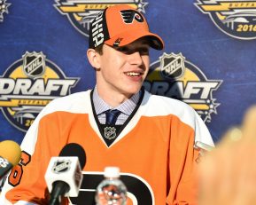 Carter Hart at the 2016 NHL Draft in Buffalo, NY on Saturday June 25, 2016. Photo by Aaron Bell/CHL Images