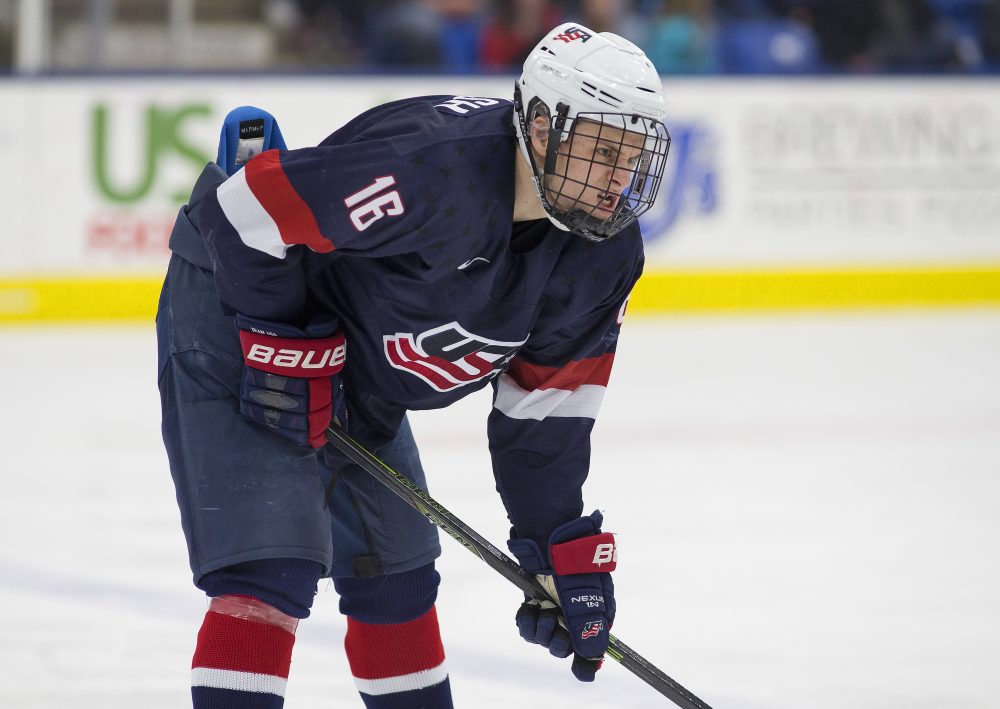 Grant Mismash, USNTDP. Photo by Rena Laverty/USA Hockey