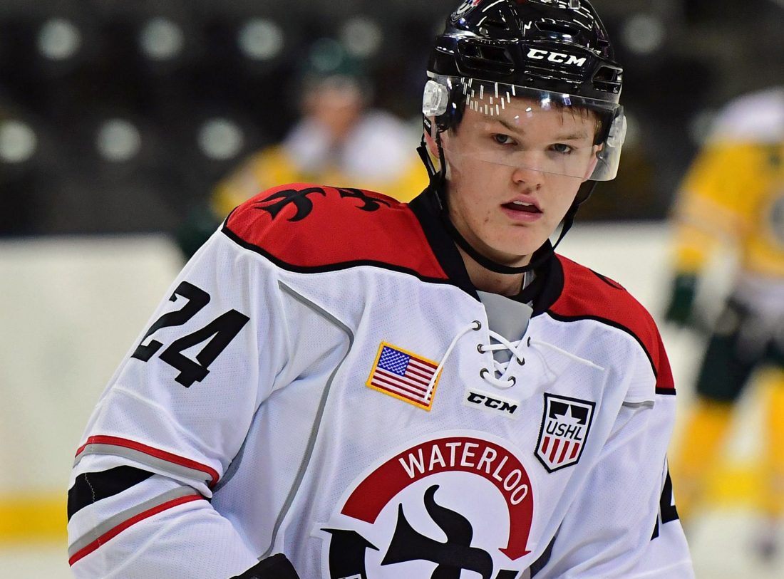 Mikey Anderson, Courtesy of the USHL and Hickling Images