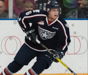 Juuso Valimaki of the Tri-City Americans.