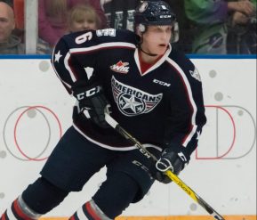 Juuso Valimaki of the Tri-City Americans. 