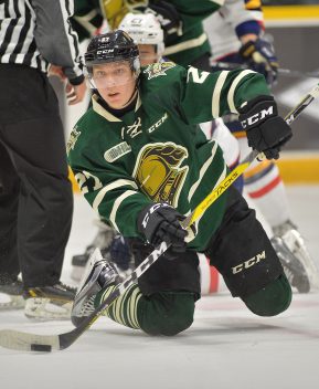 Robert Thomas of the London Knights. Photo by Terry Wilson / OHL Images.