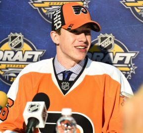 Carter Hart at the 2016 NHL Draft in Buffalo, NY on Saturday June 25, 2016. Photo by Aaron Bell/CHL Images