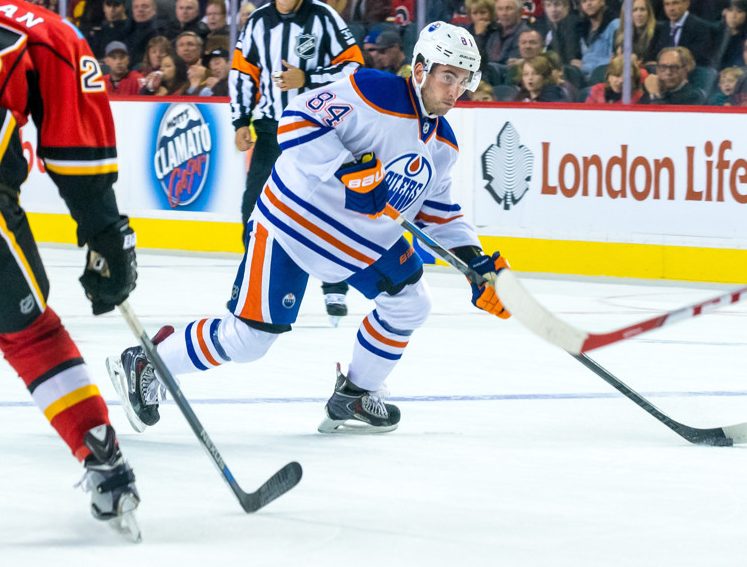 September 21, 2015: Edmonton Oilers Defenceman Joey LaLeggia (84)
