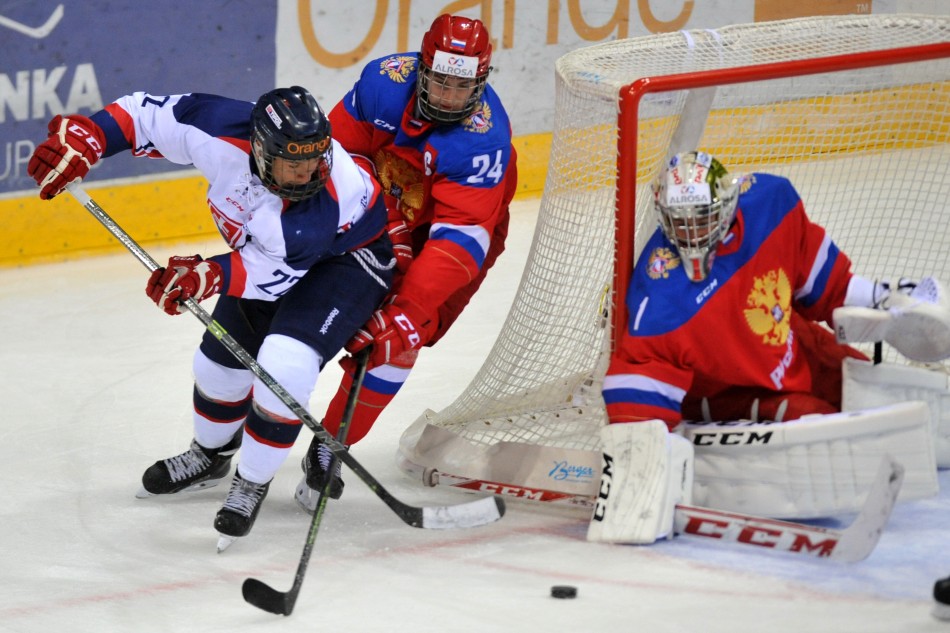 Klim Kostin at the 2016 Ivan Hlinka Tournament