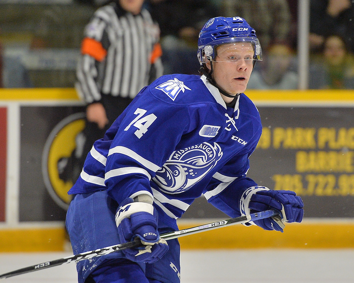Owen Tippett of the Mississauga Steelheads. Photo by Terry Wilson / OHL Images.