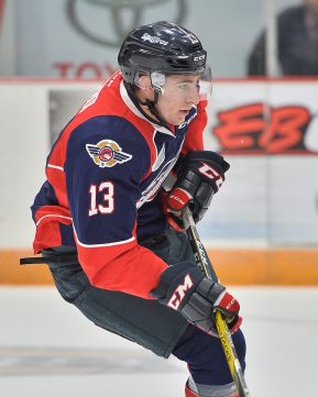 Gabriel Vilardi of the Windsor Spitfires. Photo by Terry Wilson / OHL Images.