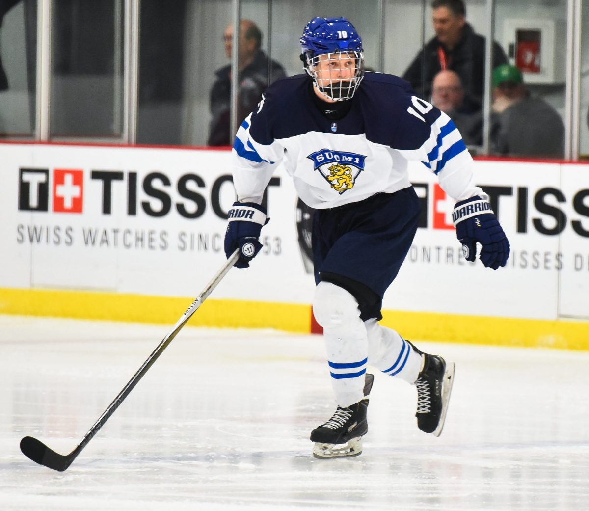 GRAND FORKS, NORTH DAKOTA - APRIL 14: Czech Republic vs Finland preliminary round - 2016 IIHF Ice Hockey U18 World Championship. (Photo by Matt Zambonin/HHOF-IIHF Images)