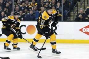 Charlie McAvoy (73)  (Photo by Fred Kfoury III/Icon Sportswire)