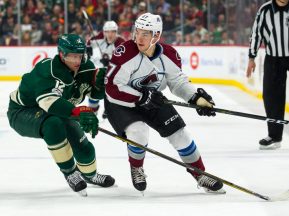 Colorado Avalanche center Tyson Jost (27)  (Photo by David Berding/Icon Sportswire)