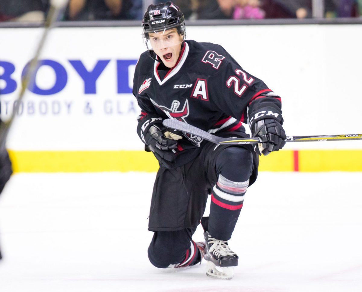Brandon Hagel. Photo by Rob Wallator/Red Deer Rebels.