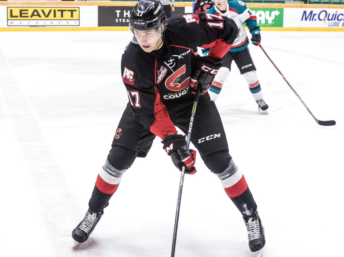Nikita Popugaev of the Prince George Cougars. Photo by James Doyle/Prince George Cougars