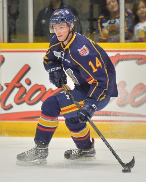 Andrei Svechnikovof the Barrie Colts. Photo by Terry Wilson / OHL Images.