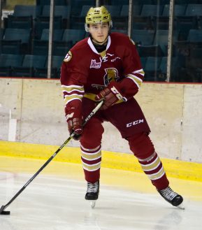 Noah Dobson on Acadie-Bathurst. Photo courtesy of the QMJHL.