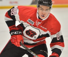 Kevin Bahl of the Ottawa 67's. Photo by Terry Wilson / OHL Images.