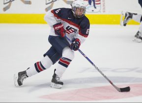 Quinn Hughes. Photo Courtesy of Rena Laverty/USNTDP.