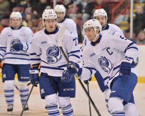 Michael McLeod of the Mississauga Steelheads. Photo by Terry Wilson / OHL Images.