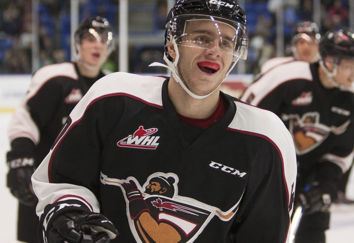 Milos Roman. Photo by Chris Relke/Vancouver Giants