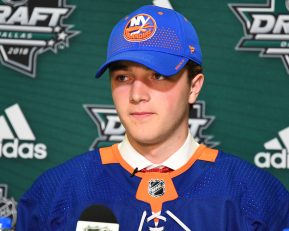 Images from the 2018 NHL Draft in Dallas, Texas on Friday June 22, 2018. Photo by Aaron Bell/CHL Images