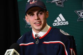 Images from the 2018 NHL Draft in Dallas, Texas on Friday June 22, 2018. Photo by Aaron Bell/CHL Images