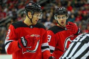 Nico Hischier and Taylor Hall