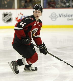 Bowen Byram. Photo by Chris Relke/Vancouver Giants.