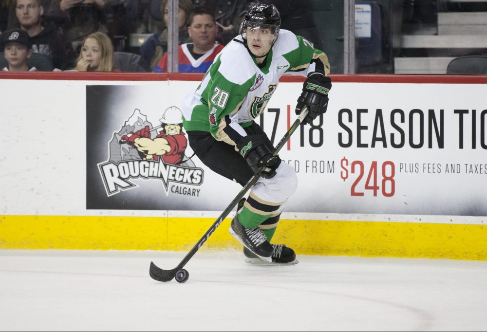 Brett Leason. Photo by Robert Murray/WHL.