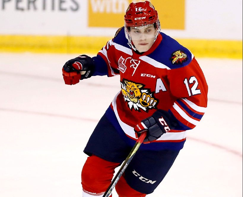 Jeremy McKenna. Photo courtesy of the QMJHL.