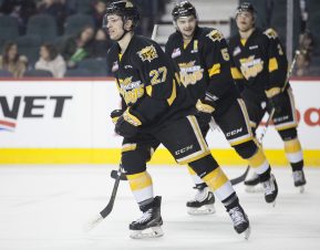 Luke Burzan. Photo by Robert Murray/WHL