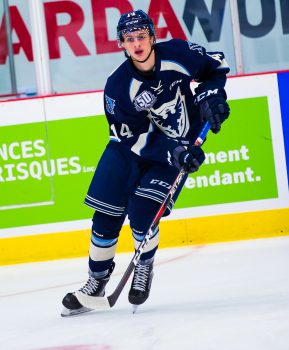 Taro Jentsch. Photo courtesy of the QMJHL.