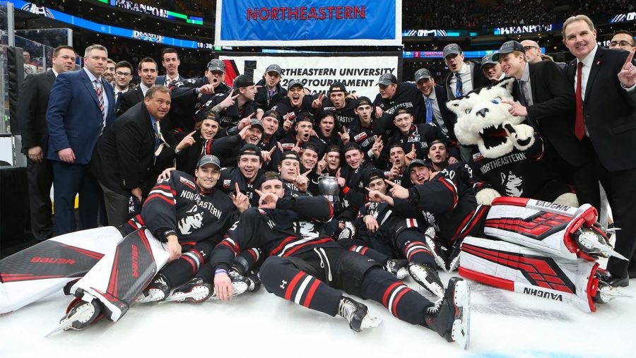 Northeastern Wins the 2019 Beanpot Tournament.