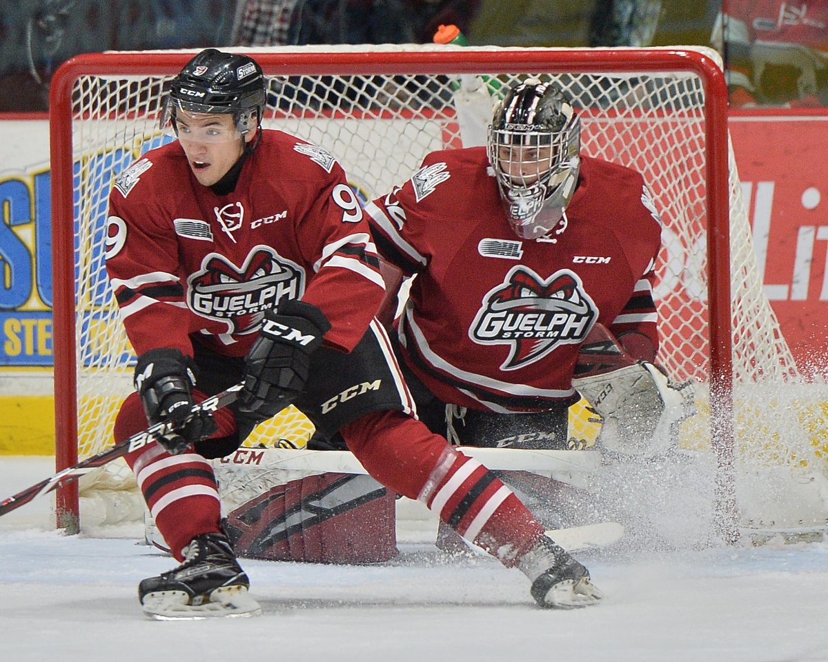 Nick Suzuki of the Guelph Storm. Photo by Terry Wilson / OHL Images.