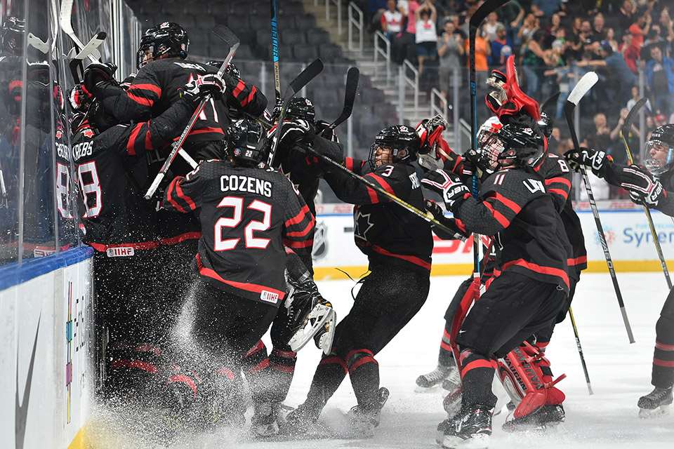 Team Canada at the Gretzky/Ivan Hlinka Tournament 2018