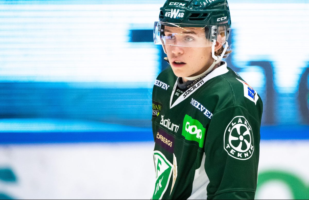 Sweden: Albert Johannson, D, Farjestad