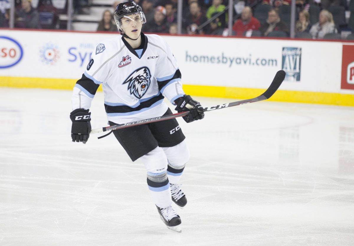 Peyton Krebs. Photo by Robert Murray/WHL