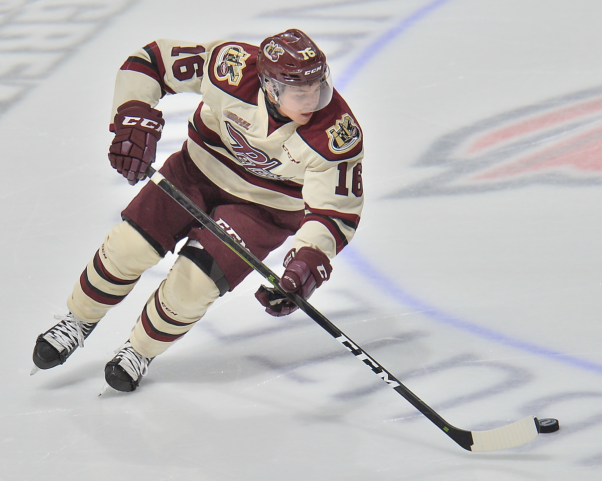 NIck Robertson of the Peterborough Petes. Photo by Terry Wilson - OHL Images.